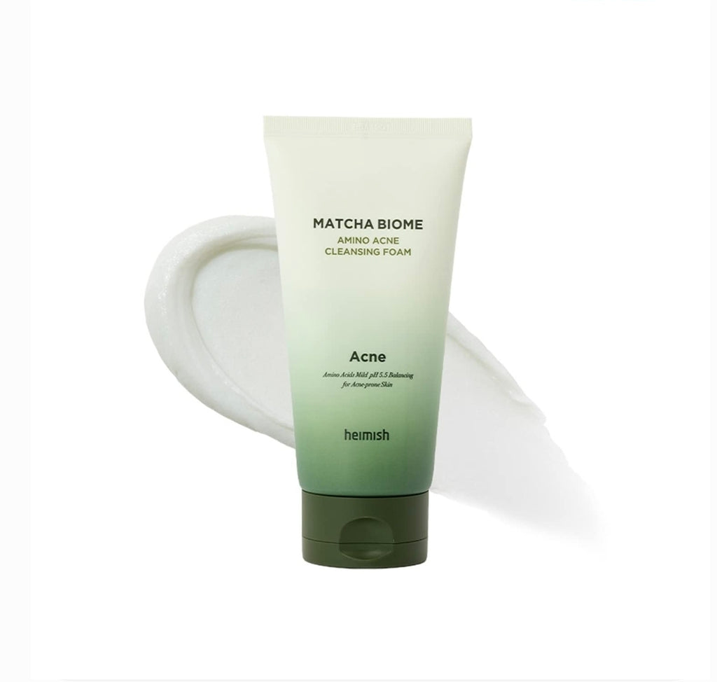 Heimish – Mousse nettoyante anti-acné Matcha Biome Amino, 150 g