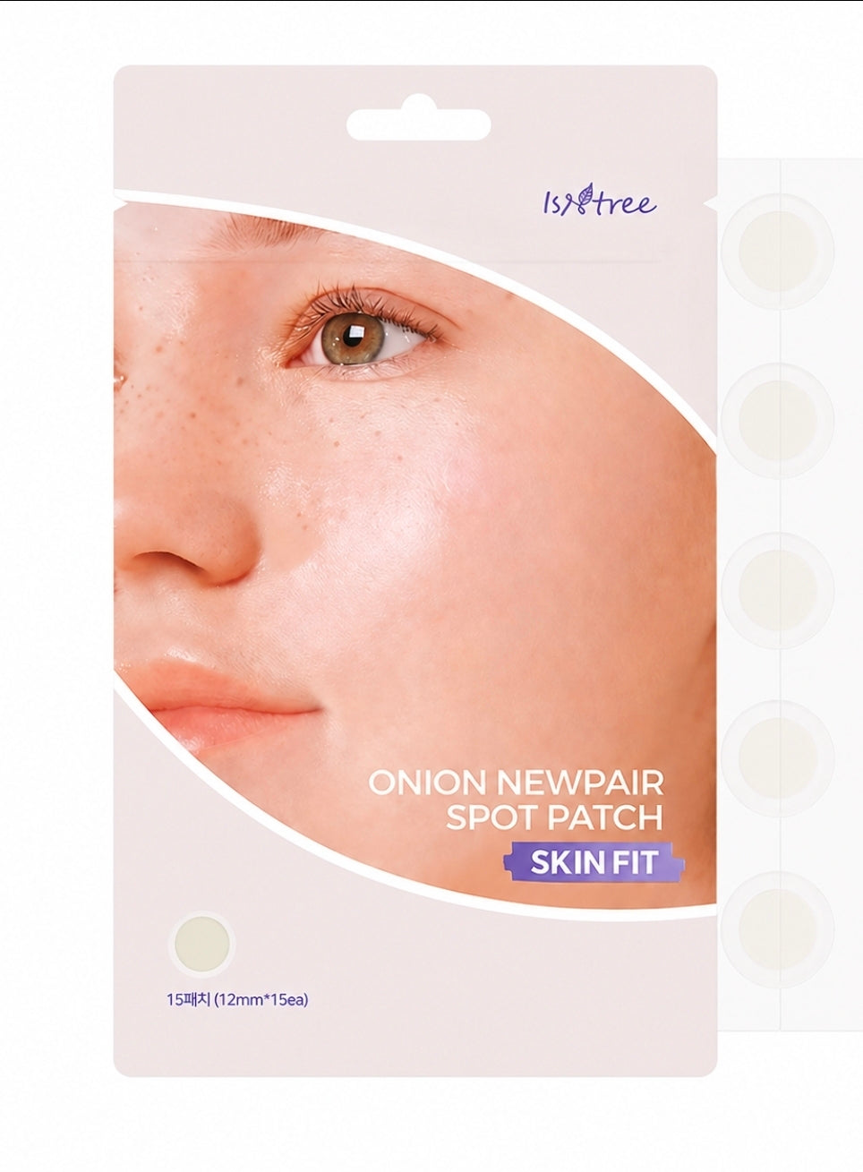 Isntree – Patchs Newpair Spot Skin Fit à l'oignon, 15 patchs