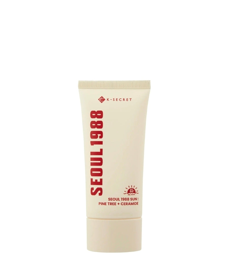 K-SECRET – SEOUL 1988 Sérum solaire : Pin + Céramide SPF50+ PA++++, 50 ml