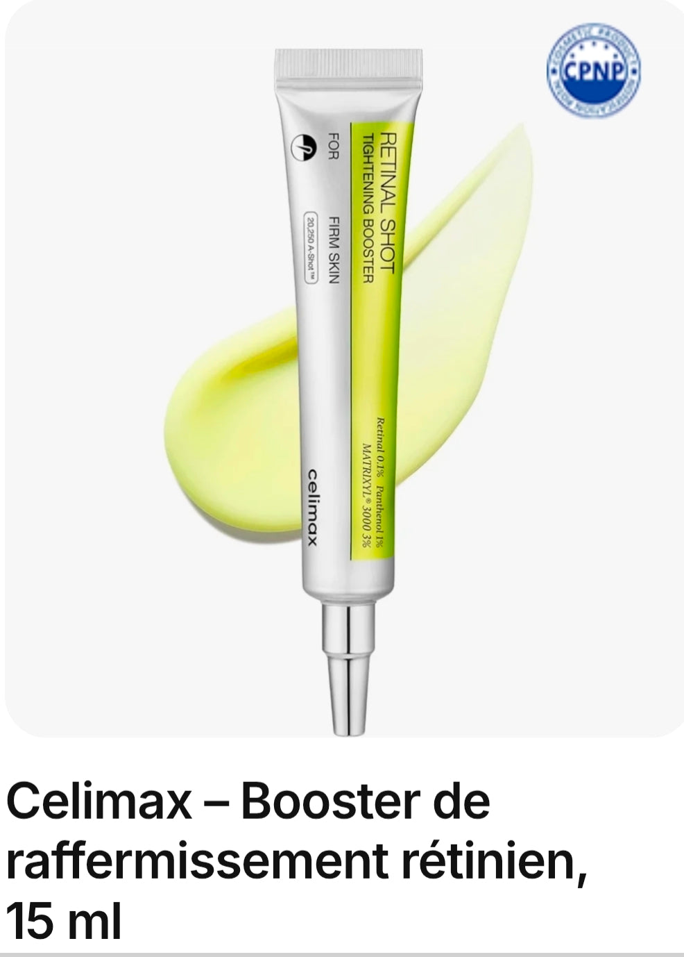 Celimax – Booster de raffermissement rétinien, 15 ml